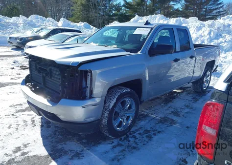 2017 Chevrolet Silverado 1500 Custom из США, поврежденный, VIN 1GCVKPEC0HZ179529